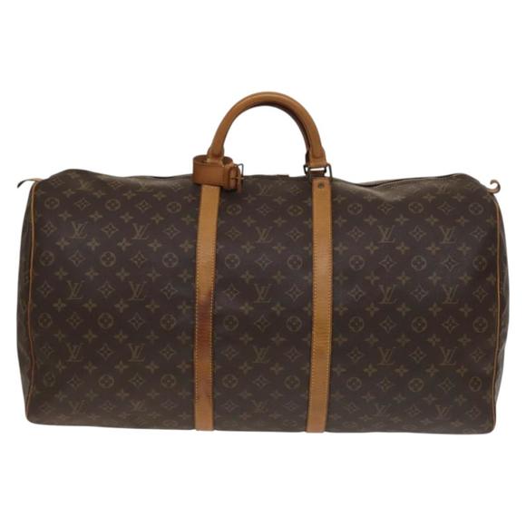 Louis Vuitton Keepall 60 Brown Canvas travel - Picture 1 of 10